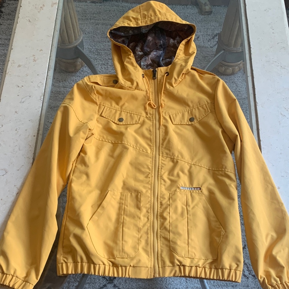 VOLCOM Scout Mustard Hooded Jacket S/P/10